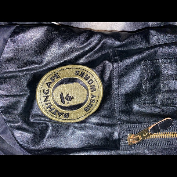 Bape X Chris Brown Collab bomber jacket - Picture 10 of 10